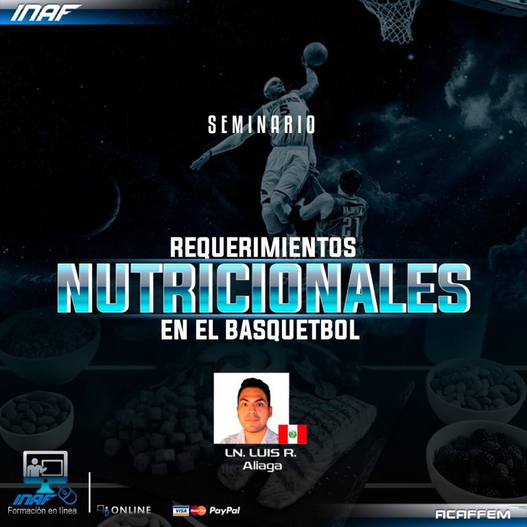 SEM REQUERIMIENTOS NUTROICIONALES EN EL BASQUETBOL